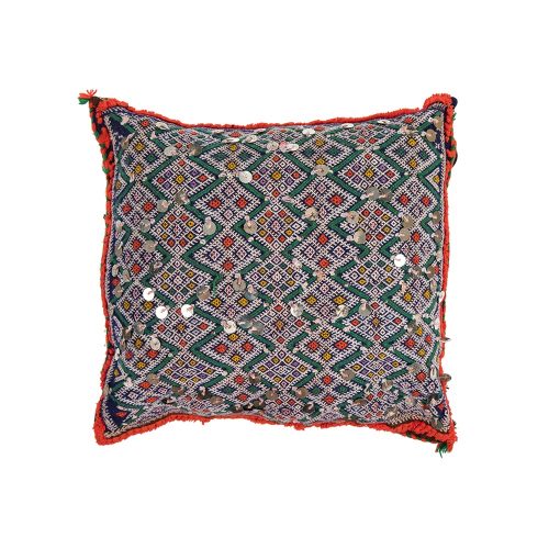Cojin de kilim bereber con relleno (50x35)