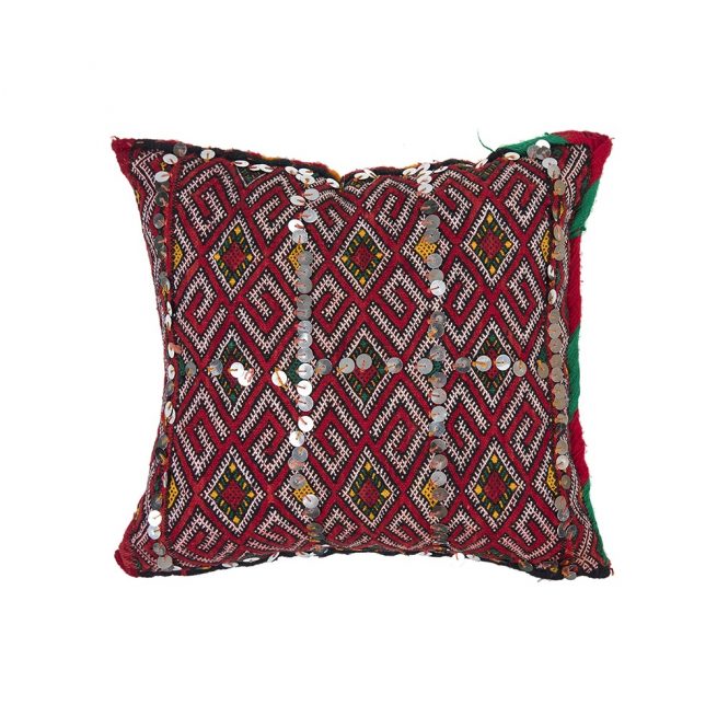 Cojin de kilim bereber con relleno (42x32)