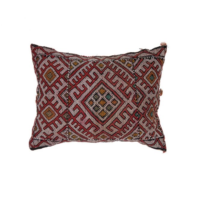 Cojin de kilim bereber con relleno (45x35)