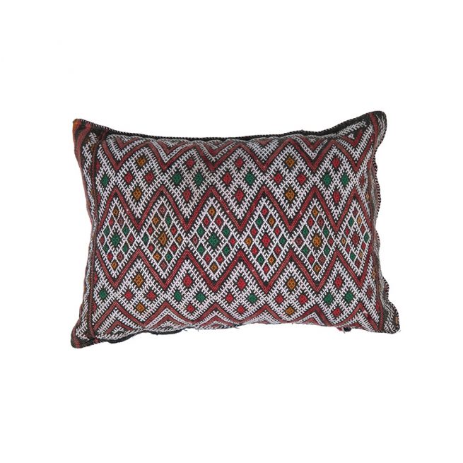Cojin de kilim bereber con relleno (35x26)