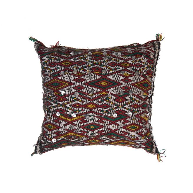 Cojin de kilim bereber con relleno (40x30)